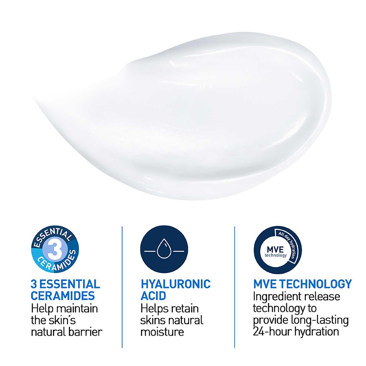 CeraVe Moisturizing Cream For Dry To Very Dry Skin (454g) – Formulated with 3 Essential Ceramides And Hyaluronic Acid
